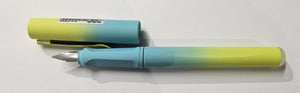 Füllhalter mit löschbarer Tinte | McNeil Ghost Pen Rainbow gelb blau