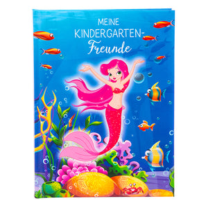 Kindergarten Freundebuch Meerjungfrau