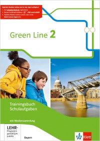 Green Line 2 Trainingsbuch Schulaufgaben, Heft mit Lösungen und Mediensammlung | Klasse 6