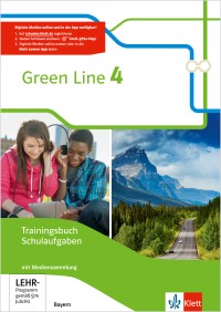 Green Line 4 Trainingsbuch Schulaufgaben, Heft mit Lösungen und Mediensammlung | 8. Klasse