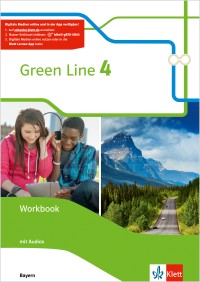 Green Line 4 Workbook mit Audios | 8. Klasse