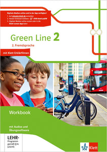 Green Line 2 Workbook mit Audios und Übungssoftware | Klasse 7