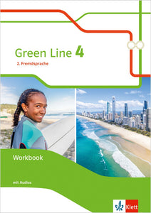 Green Line 4 Workbook mit Audios | Klasse 9