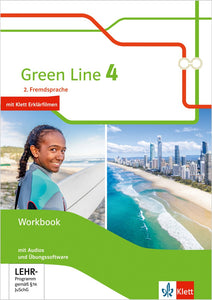 Green Line 4 Workbook mit Audios und Übungssoftware | Klasse 9