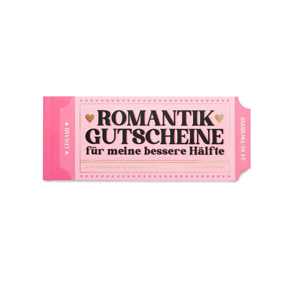 Legami Gutscheinblock- Romantik