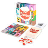 KIKKERLAND Gesellschaftsspiel Katzen Bingo