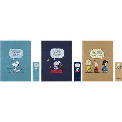 Moleskine® Notizheft Peanuts Cahier XL sortiert