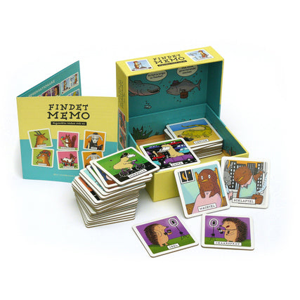 METERMORPHOSEN Gesellschaftsspiel Memory Findet Memo