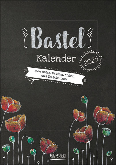 Bastelkalender 2025 Tafel-Design, A4