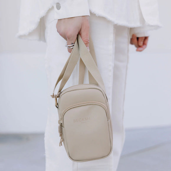 Beckmann Rucksack Street crossbody Bag beige