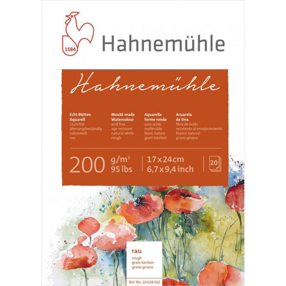 Hahnemühle 200 - Echt Bütten, 17 x 24 cm