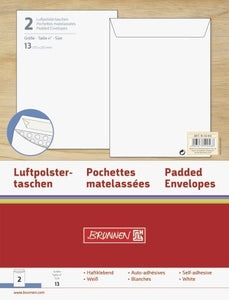 Luftpolstertaschen 170x225mm weiß 2 Stück