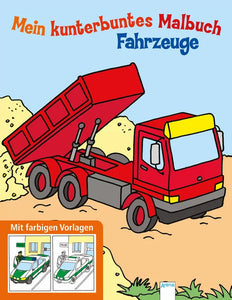 Mein kunterbuntes Malbuch Feuerwehr