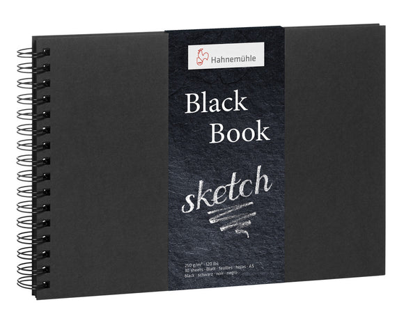 Hahnemühle - Black Book in verschiedenen Formaten