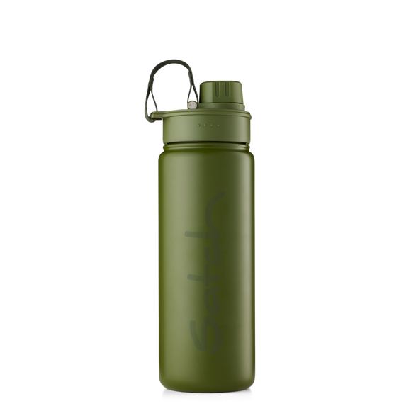 Satch Trinkflasche Olive Steel