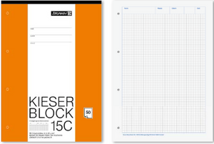 Kieserblock A4 Lin. 22 kariert