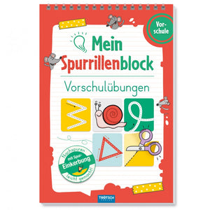 Spurillenblock  Vorschulübung