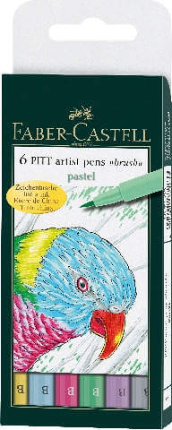 Tuschestift PITT Artist Pen Pastel Faber Castell