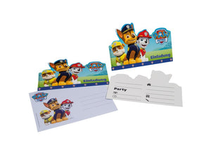 Paw Patrol Einladungskarten Jungs