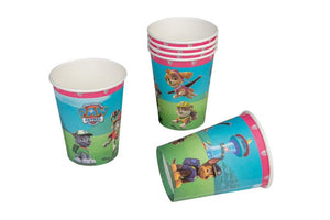 Paw Patrol Papp-Becher pink